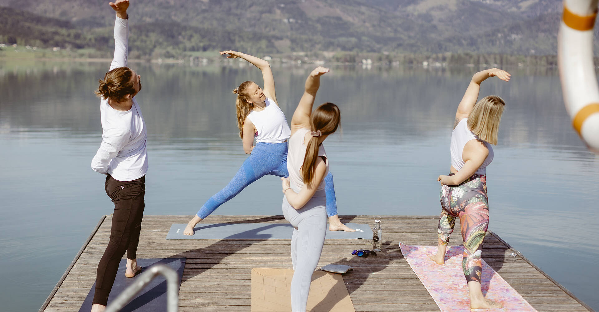 Yoga am Wolfgangsee in der Berau