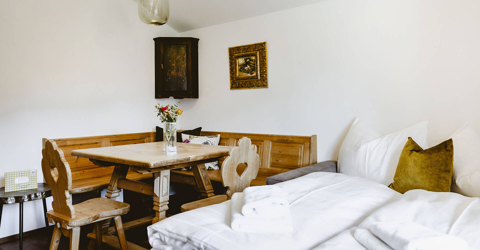 Modernes Doppelzimmer im Hotel am Wolfgangsee