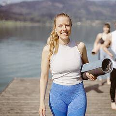 Yoga am Wolfgangsee in der Berau