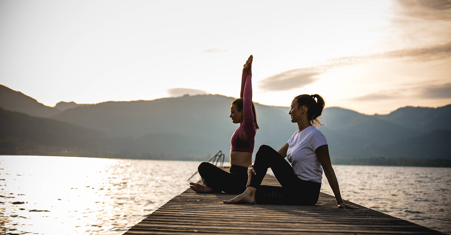 Yoga am Wolfgangsee in der Berau