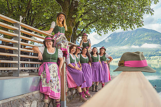 Wanderdamen Berau am Wolfgangsee