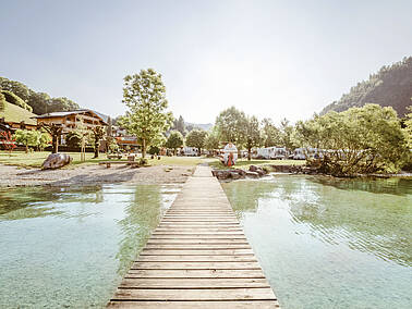 Wolfgangsee Aussicht in der Berau
