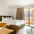 Modernes Doppelzimmer im Hotel am Wolfgangsee