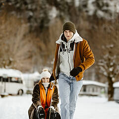 Winter in der Berau am Wolfgangsee