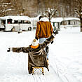 Winter in der Berau am Wolfgangsee